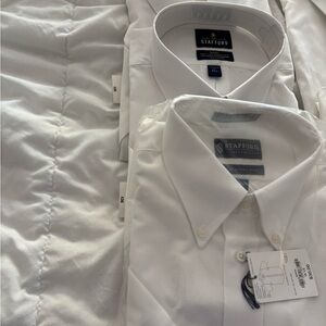 Van Heusen White Men's Dress Shirt